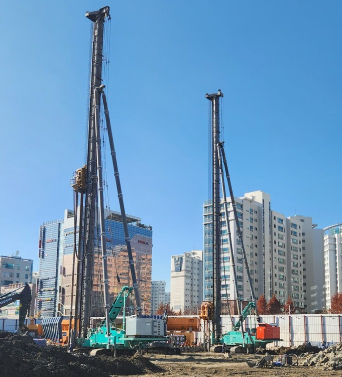 DCM 공법 시공 이미지