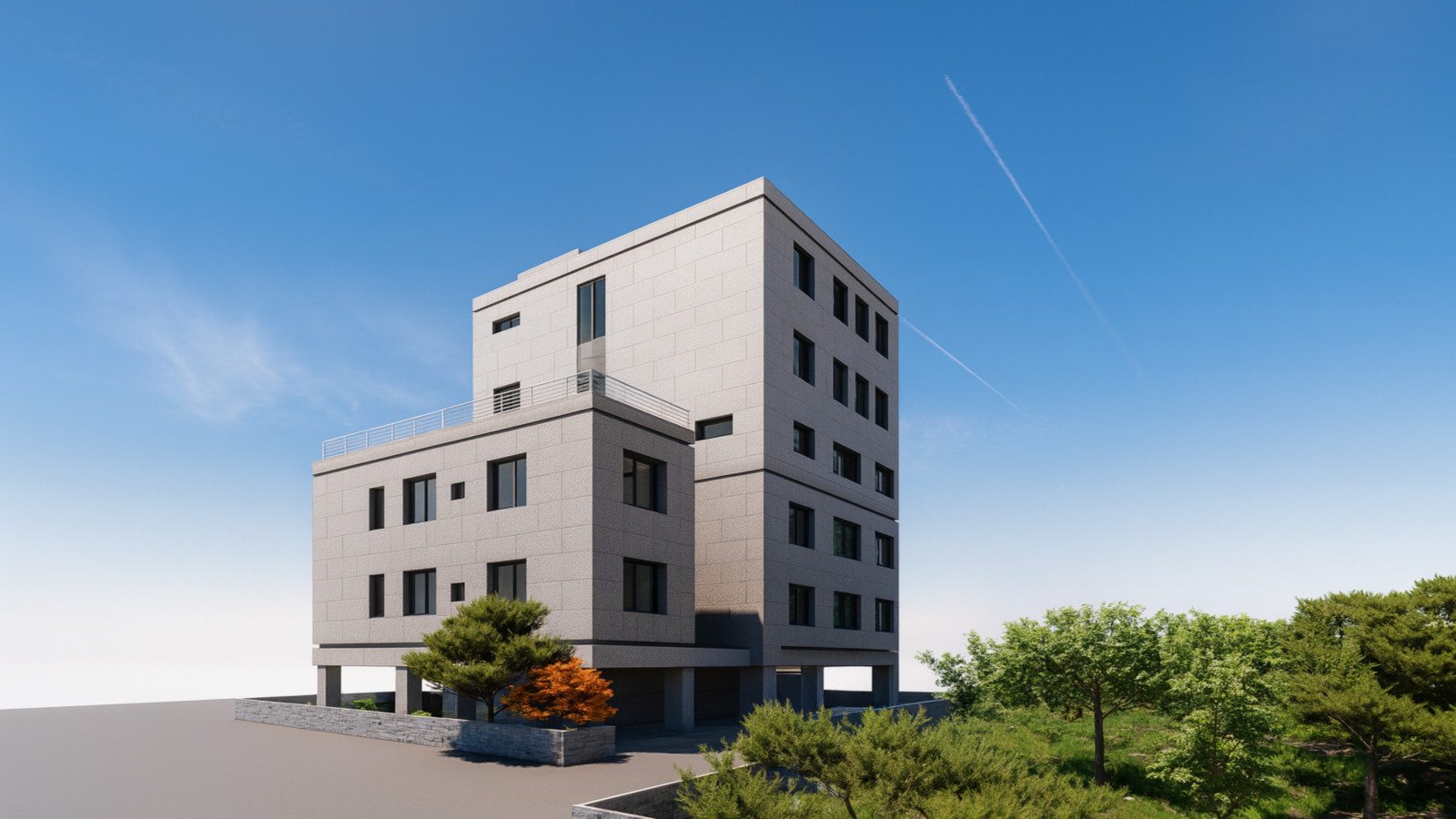 남서울교회 사택 신축공사 (중 기초지정공사)